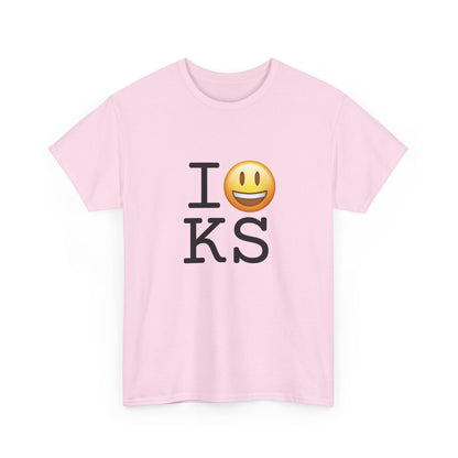 "I'm Happy about Kansas" Tee