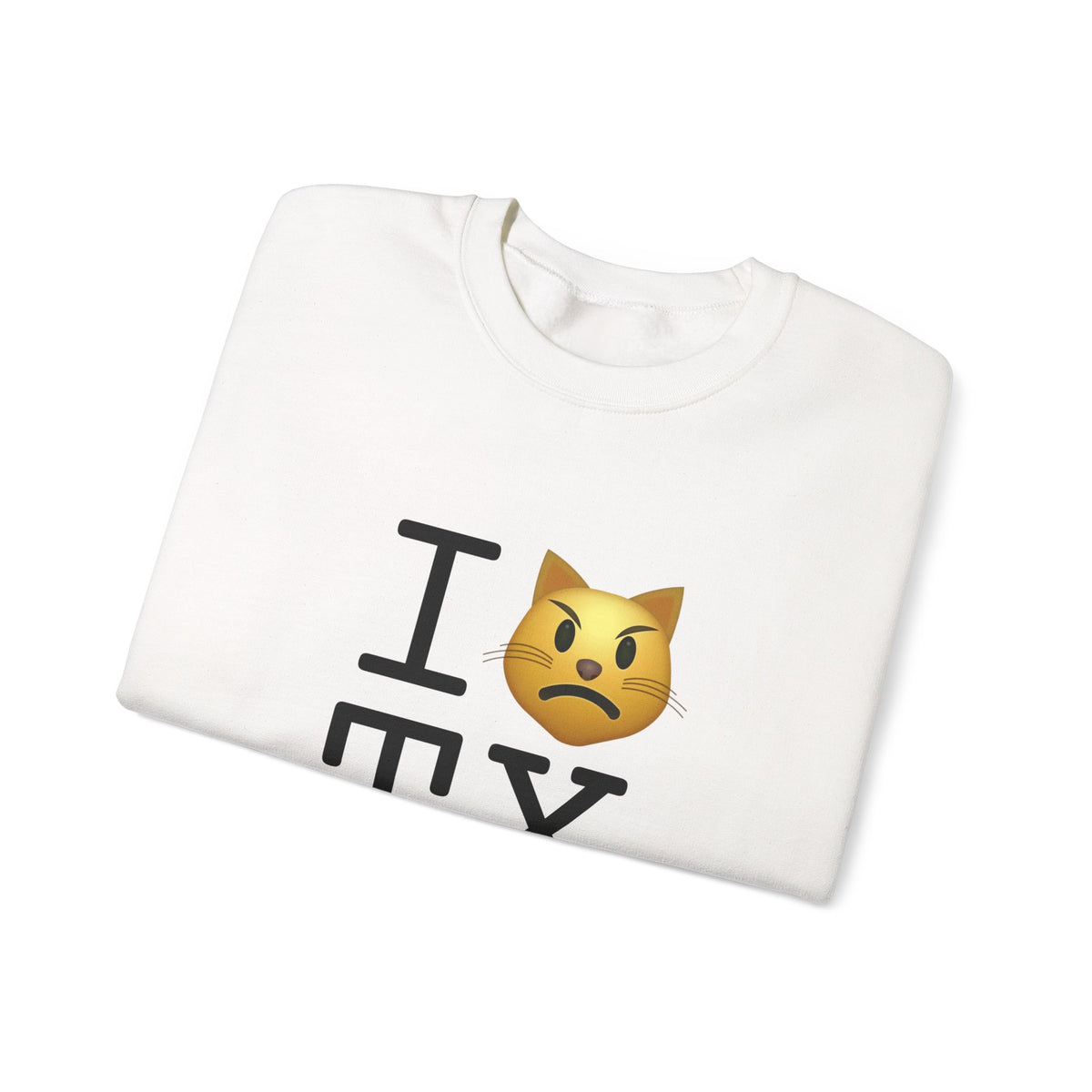 "I'm a Pouting Cat about Texas" Sweatshirt