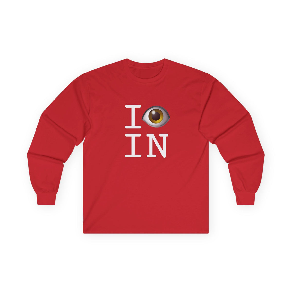 "I See (Eye) Indiana" Long Sleeve Shirt