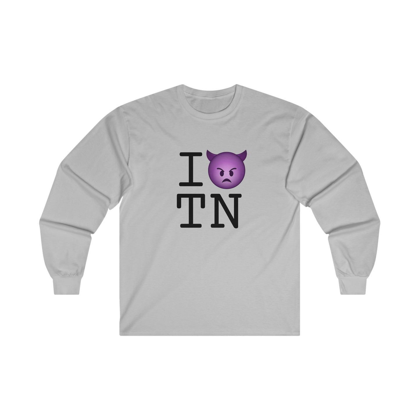 "I'm an Angry Devil about Tennessee" Long Sleeve Shirt