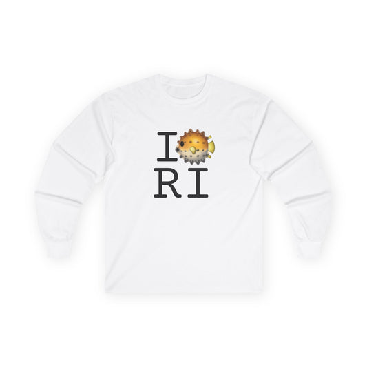 "I Blowfish in Rhode Island" Long Sleeve Shirt