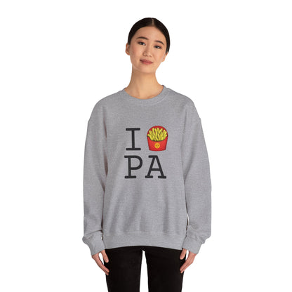 "I French Fries Pennsylvania" Sweatshirt