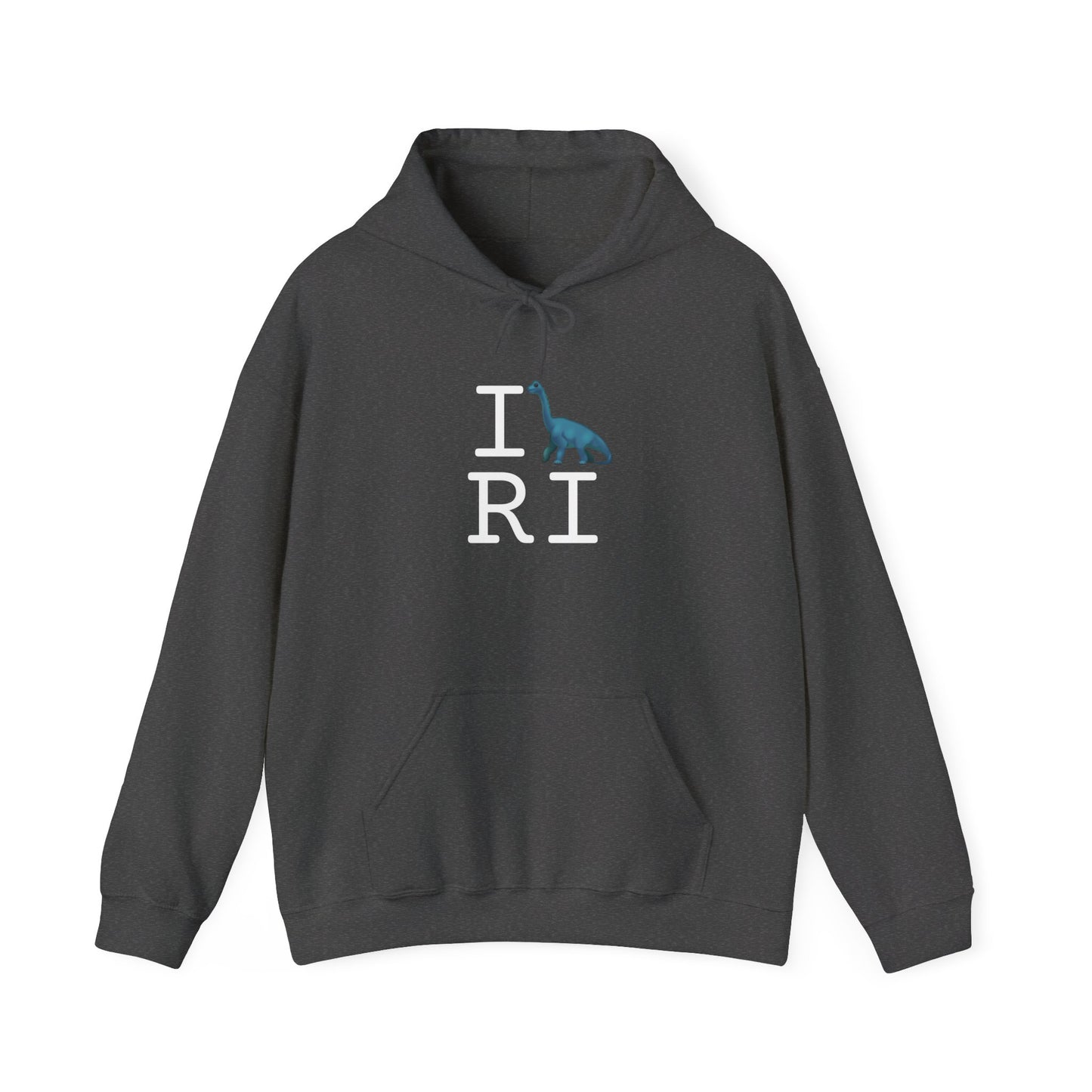 "I'm a Dinosaur in Rhode Island" Hoodie