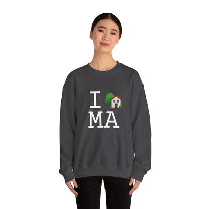 "I'm Home in Massachusetts" Sweatshirt
