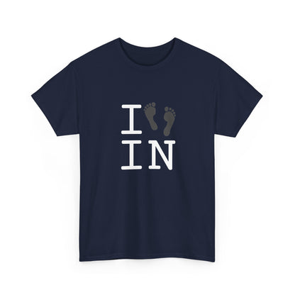 "I leave Footsteps in Indiana" Tee