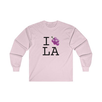 "I Grape Louisiana" Long Sleeve Shirt