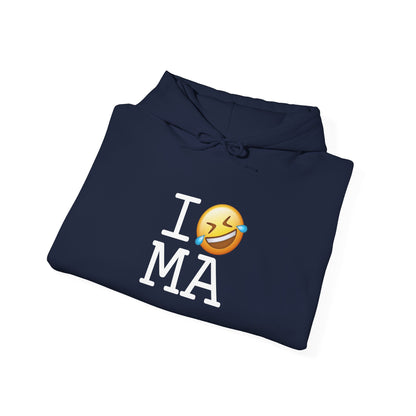 "I Laugh Hard (LMFAO) at Massachusetts" Hoodie