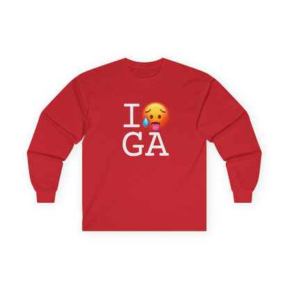 "I'm Hot in Georgia" Long Sleeve Shirt