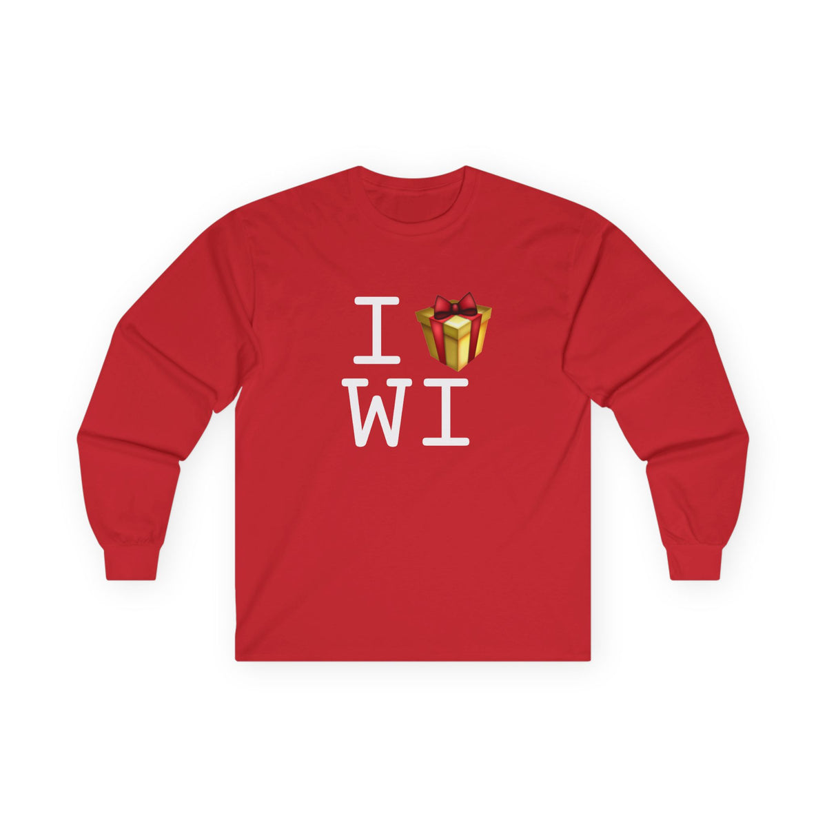 "I Present Wisconsin" Long Sleeve Shirt