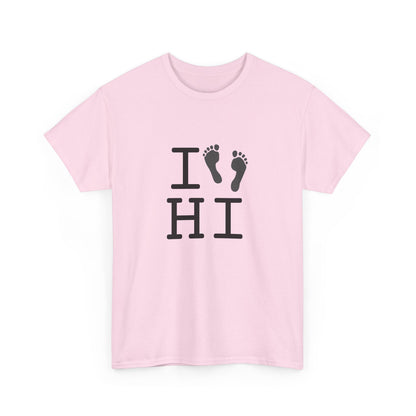 "I leave Footsteps in Hawaii" Tee