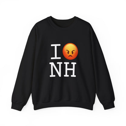 "I'm Angry about New Hampshire" Sweatshirt