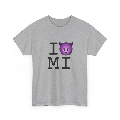 "I'm an Angry Devil about Michigan" Tee