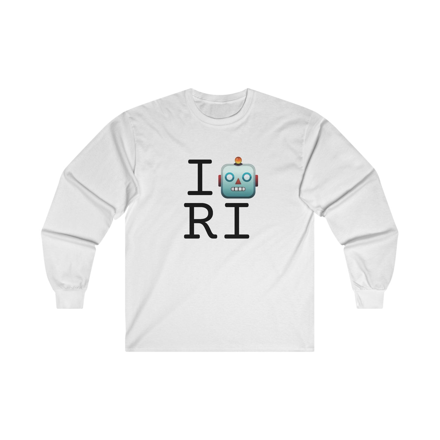 "I'm a Robot in Rhode Island" Long Sleeve Shirt