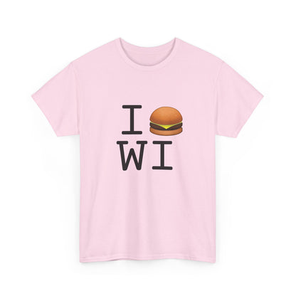 "I Cheeseburger Wisconsin" Tee