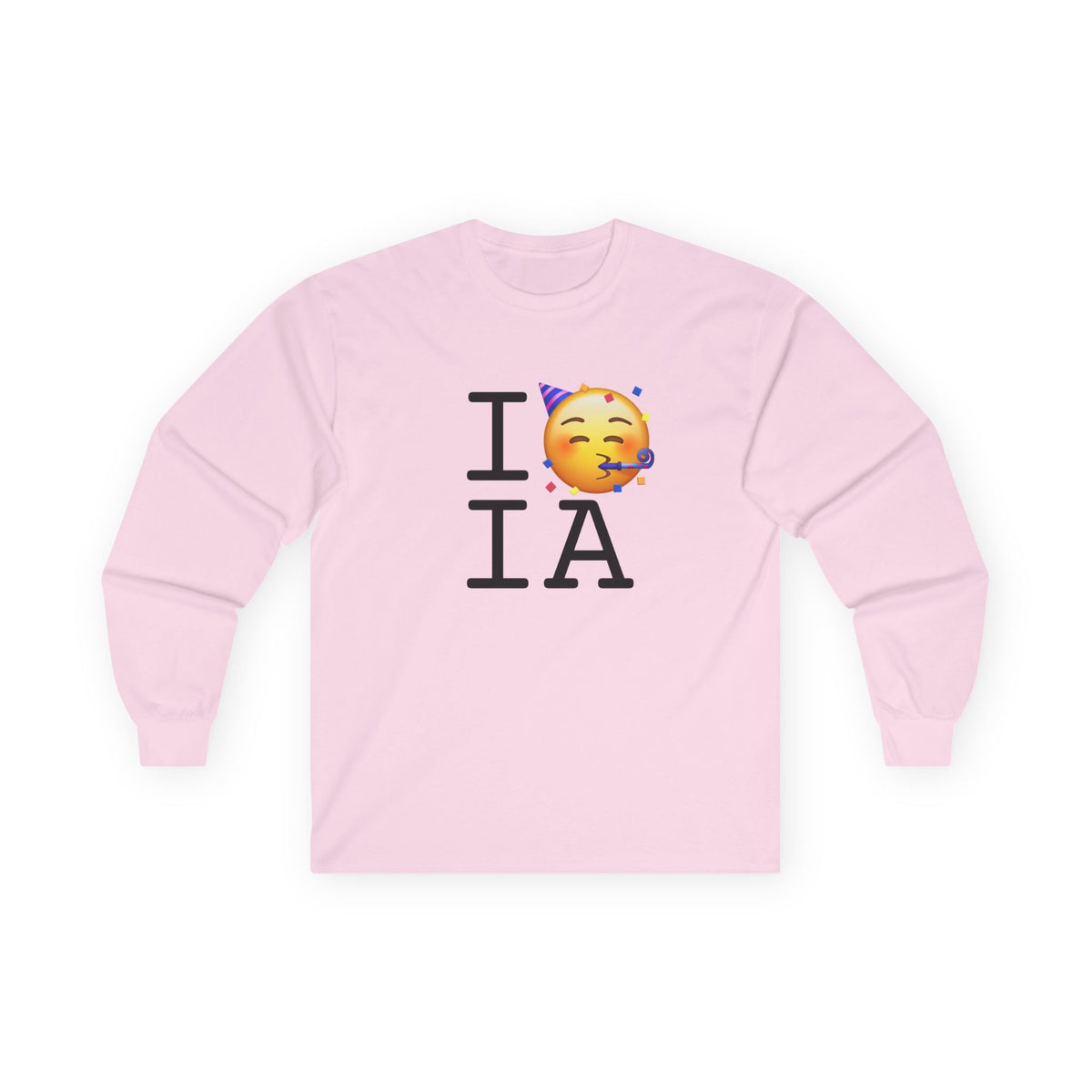 "I Celebrate Iowa" Long Sleeve Shirt