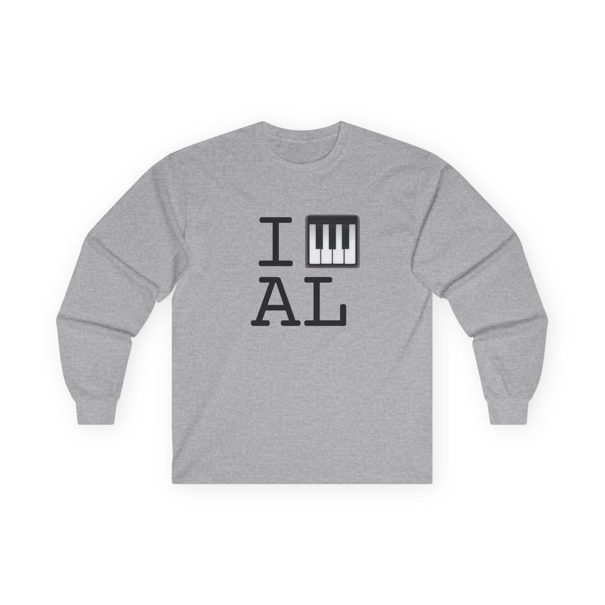 "I Piano Alabama" Long Sleeve Shirt