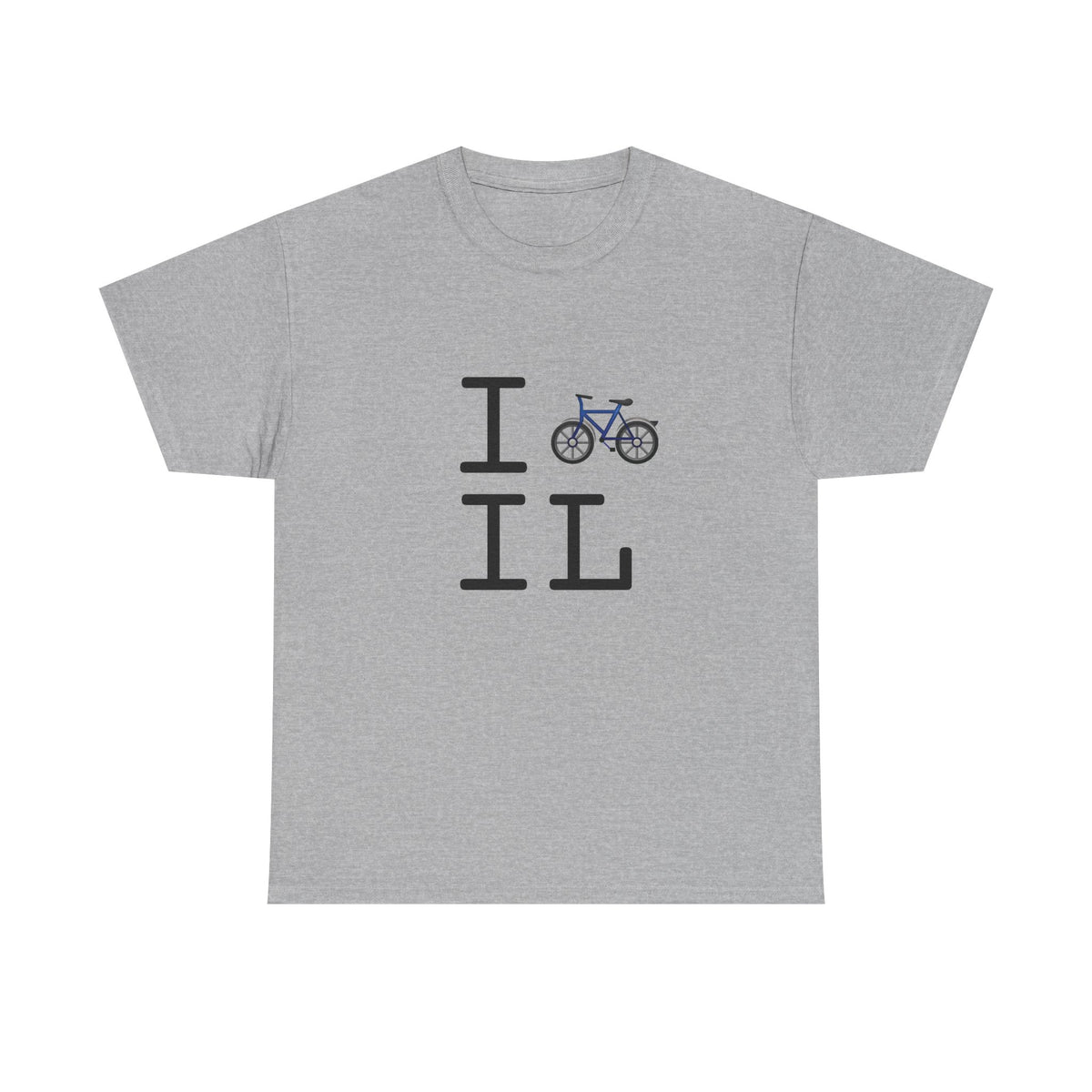 "I Bicycle Illinois" Tee