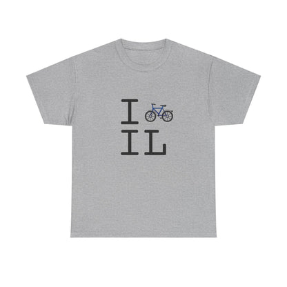 "I Bicycle Illinois" Tee