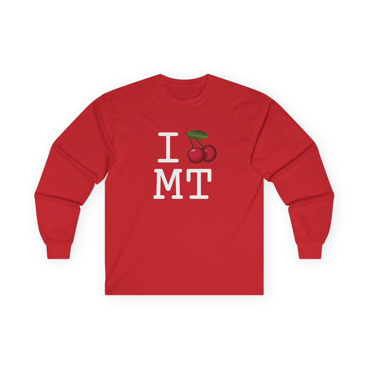 "I Cherry Montana" Long Sleeve Shirt