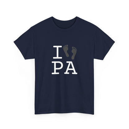 "I leave Footsteps in Pennsylvania" Tee