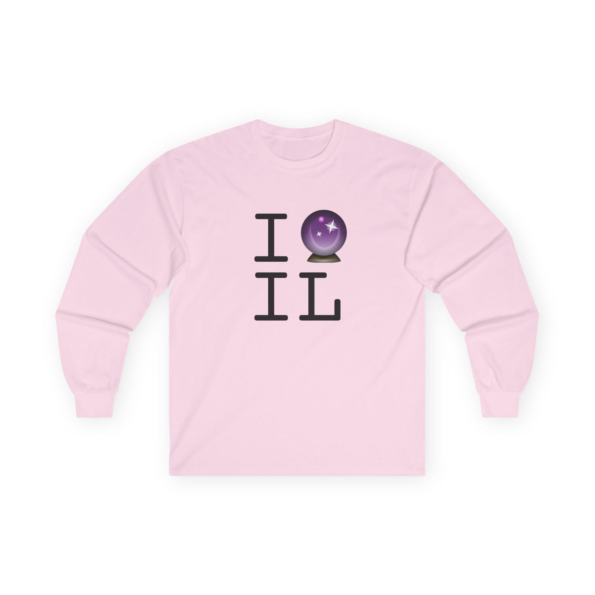 "I Predict the Future (Crystal Ball) of Illinois" Long Sleeve Shirt