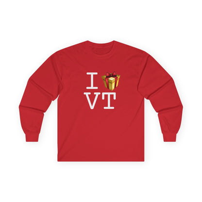 "I Present Vermont" Long Sleeve Shirt