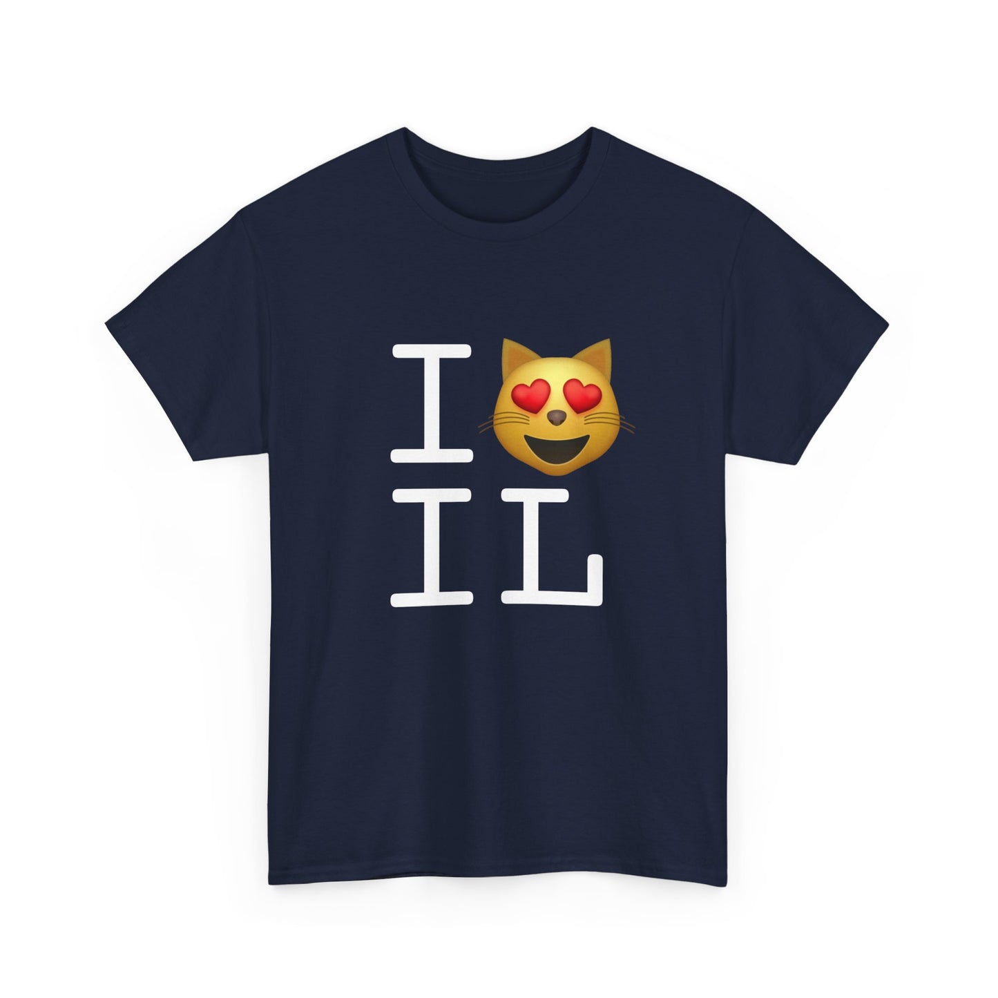 "I'm a Cat that Loves Illinois" Tee