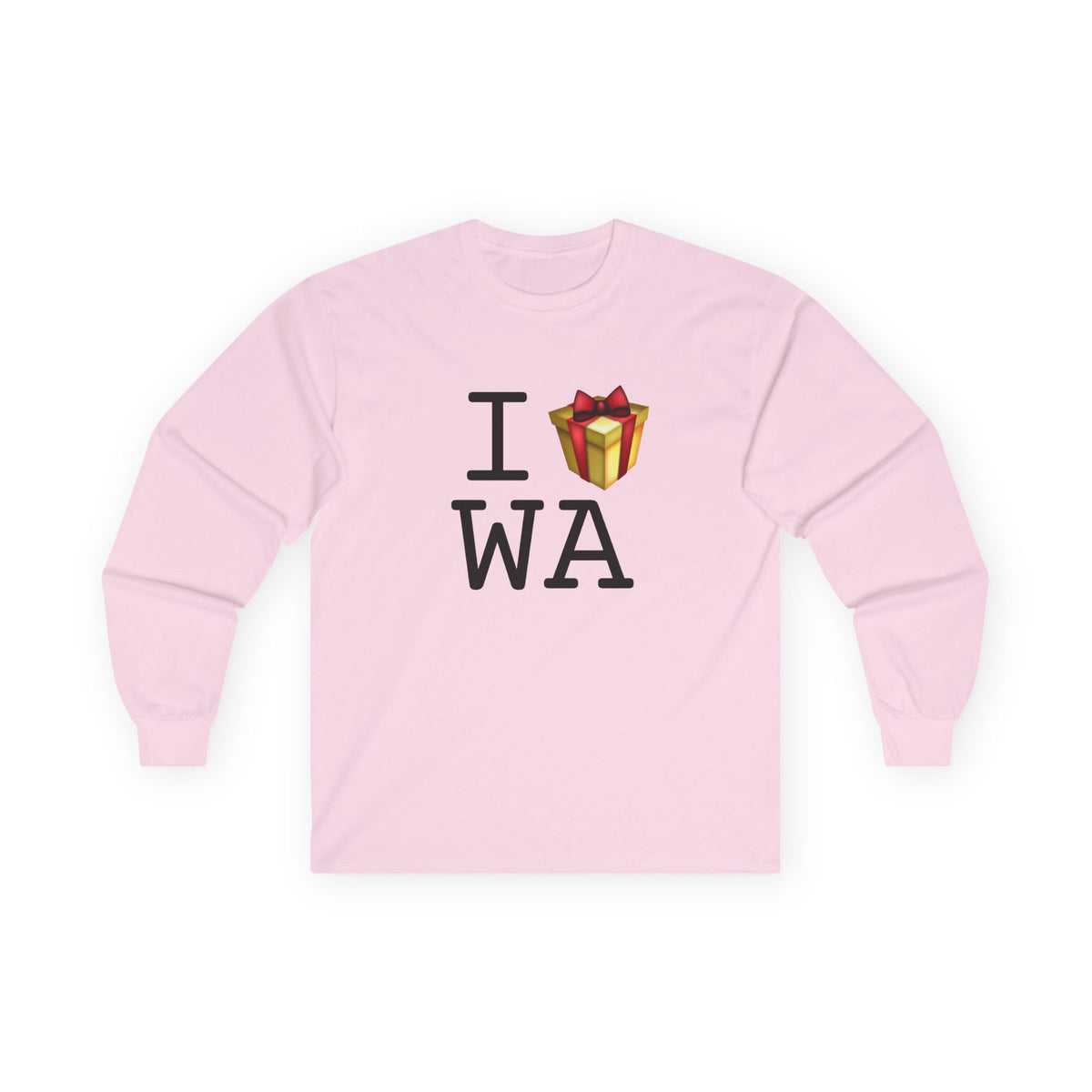 "I Present Washington" Long Sleeve Shirt