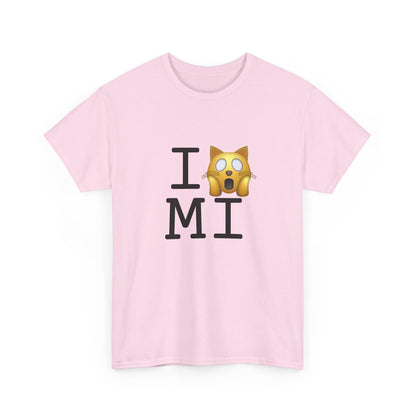 "I'm a Scaredy Cat about Michigan" Tee
