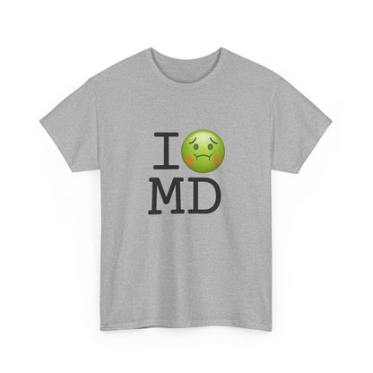 "I'm Nauseous about Maryland" Tee