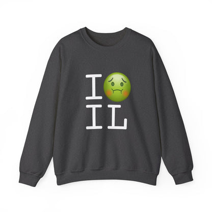 "I'm Nauseous about Illinois" Sweatshirt