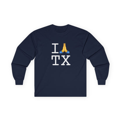 "I Pray for Texas" Long Sleeve Shirt