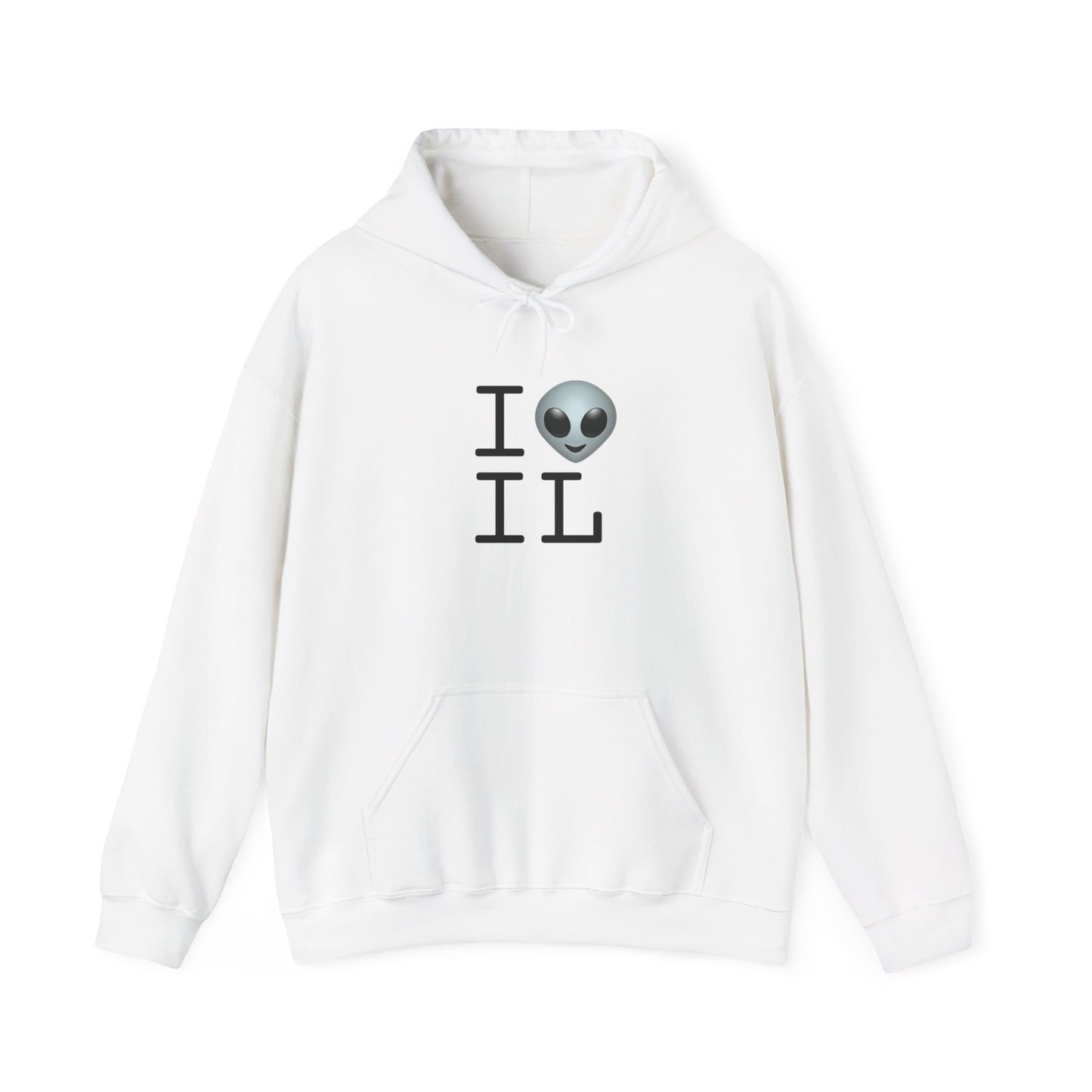 "I Feel Alien in Illinois" Hoodie