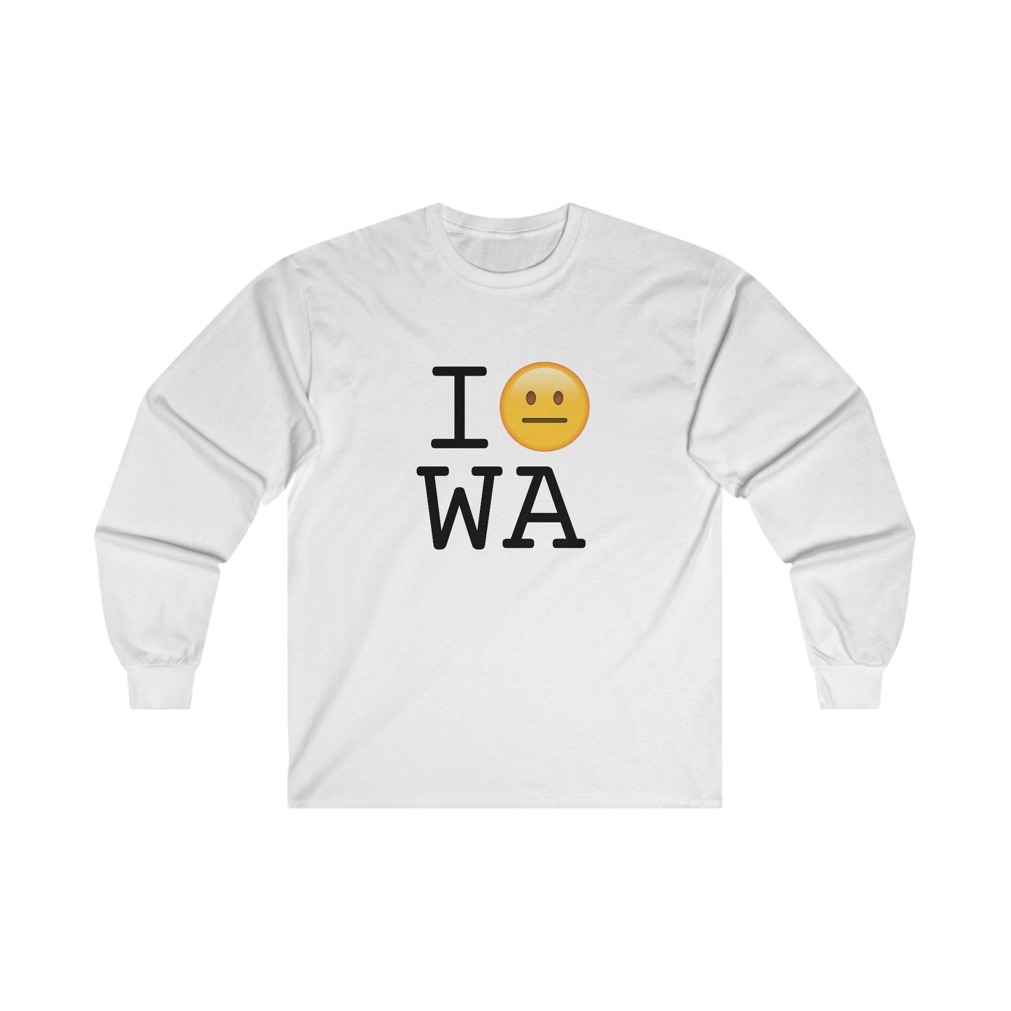 "I'm Neutral About Washington" Long Sleeve Shirt