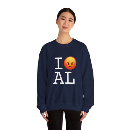 "I'm Angry about Alabama" Sweatshirt