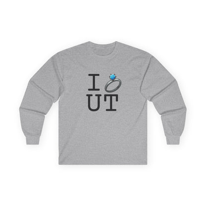 "I'm Married to (Diamond Ring) Utah" Long Sleeve Shirt