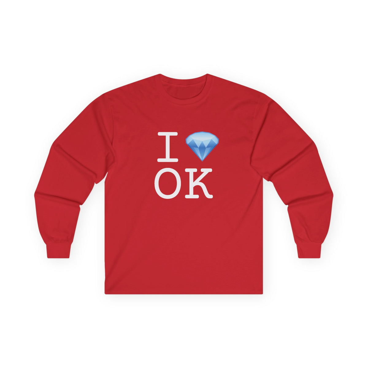 "I Diamond Oklahoma" Long Sleeve Shirt