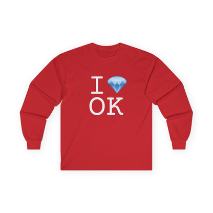"I Diamond Oklahoma" Long Sleeve Shirt