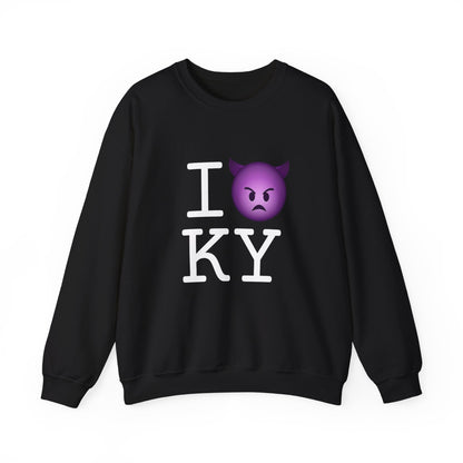 "I'm an Angry Devil about Kentucky" Sweatshirt