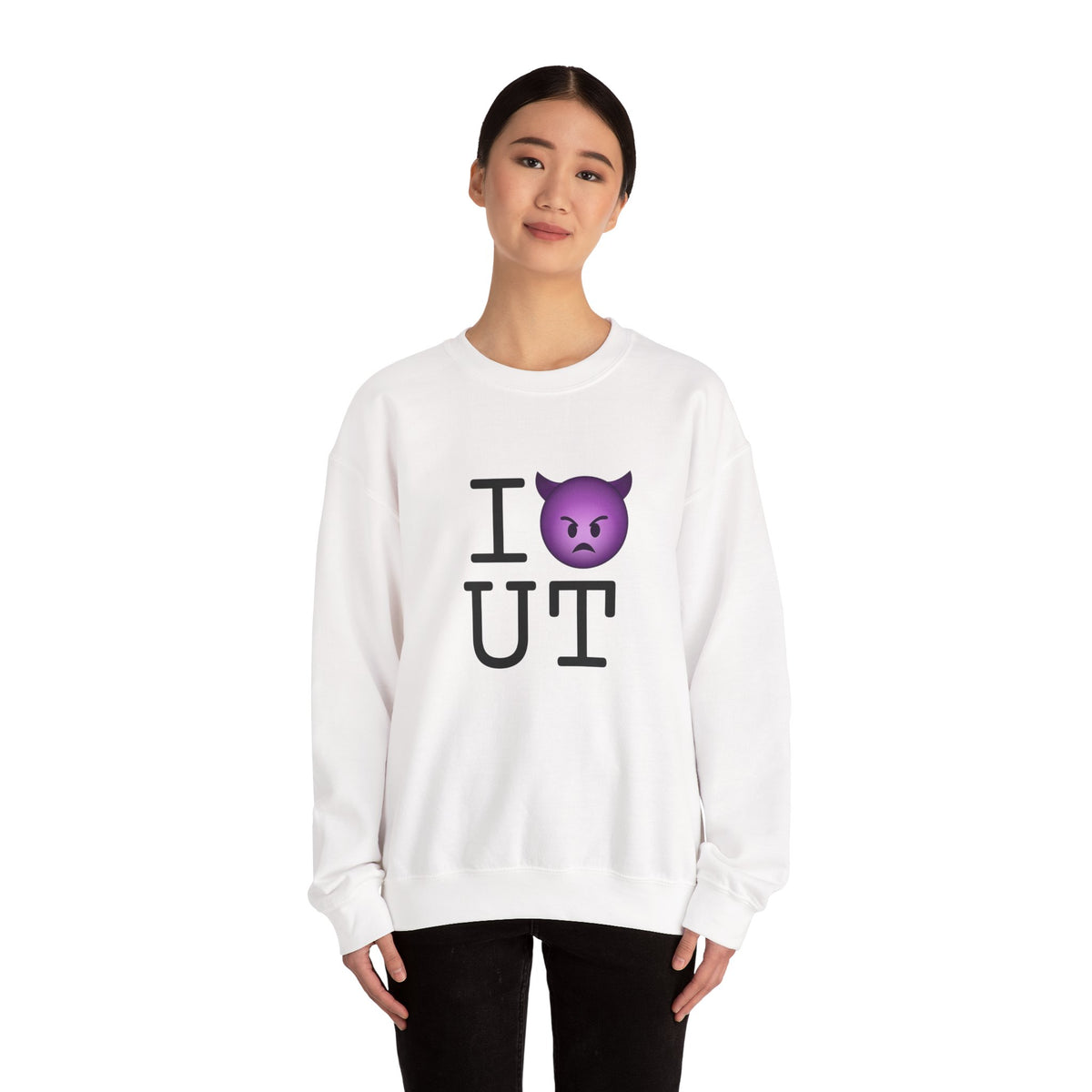 "I'm an Angry Devil about Utah" Sweatshirt