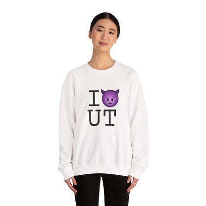 "I'm an Angry Devil about Utah" Sweatshirt