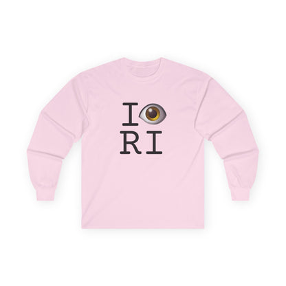 "I See (Eye) Rhode Island" Long Sleeve Shirt