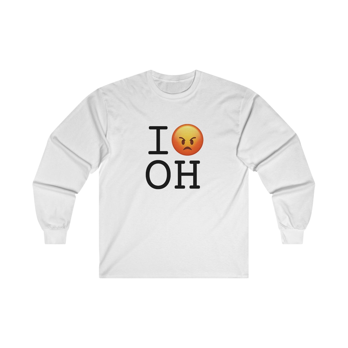 "I'm Angry about Ohio" Long Sleeve Shirt