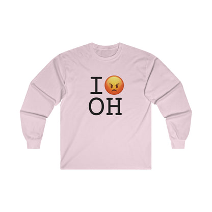 "I'm Angry about Ohio" Long Sleeve Shirt