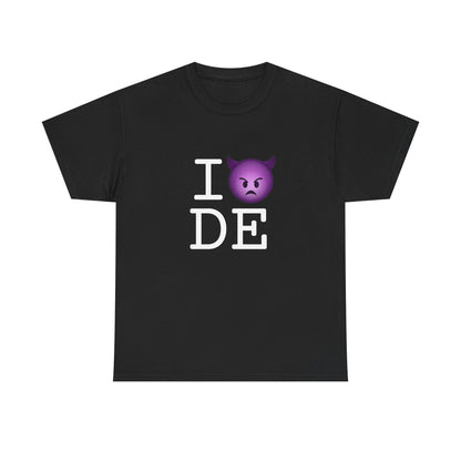 "I'm an Angry Devil about Delaware" Tee