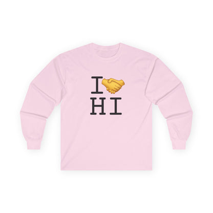 "I Have an Arrangement with Hawaii" Long Sleeve Shirt