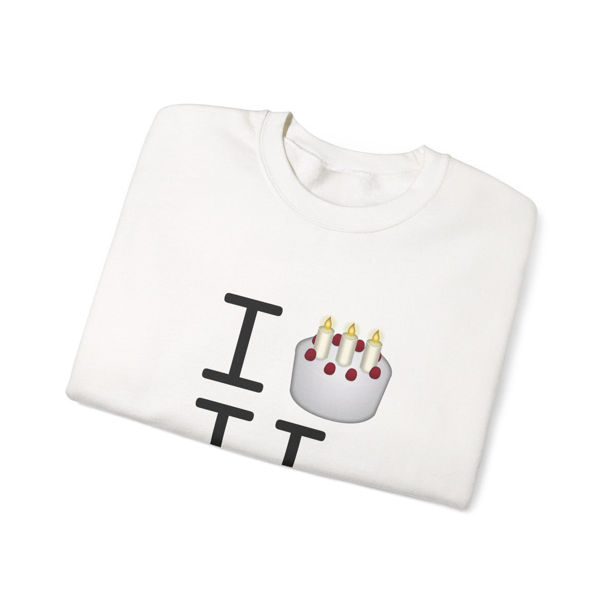 "I Birthday Cake Illinois" Sweatshirt
