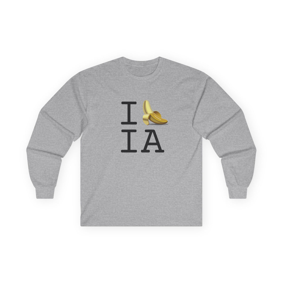 "I'm Bananas about Iowa" Long Sleeve Shirt