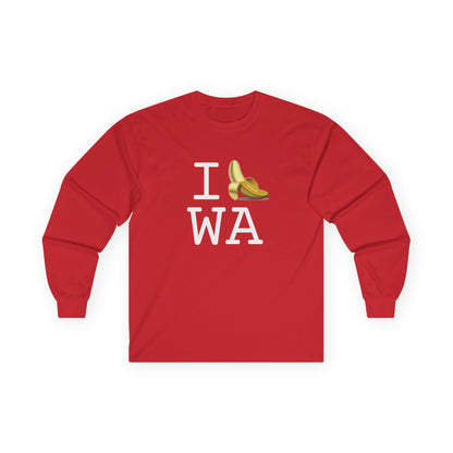 "I'm Bananas about Washington" Long Sleeve Shirt