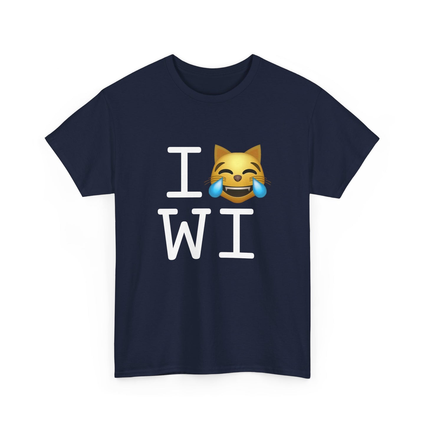 "I'm Laughing like a Cat at Wisconsin" Tee